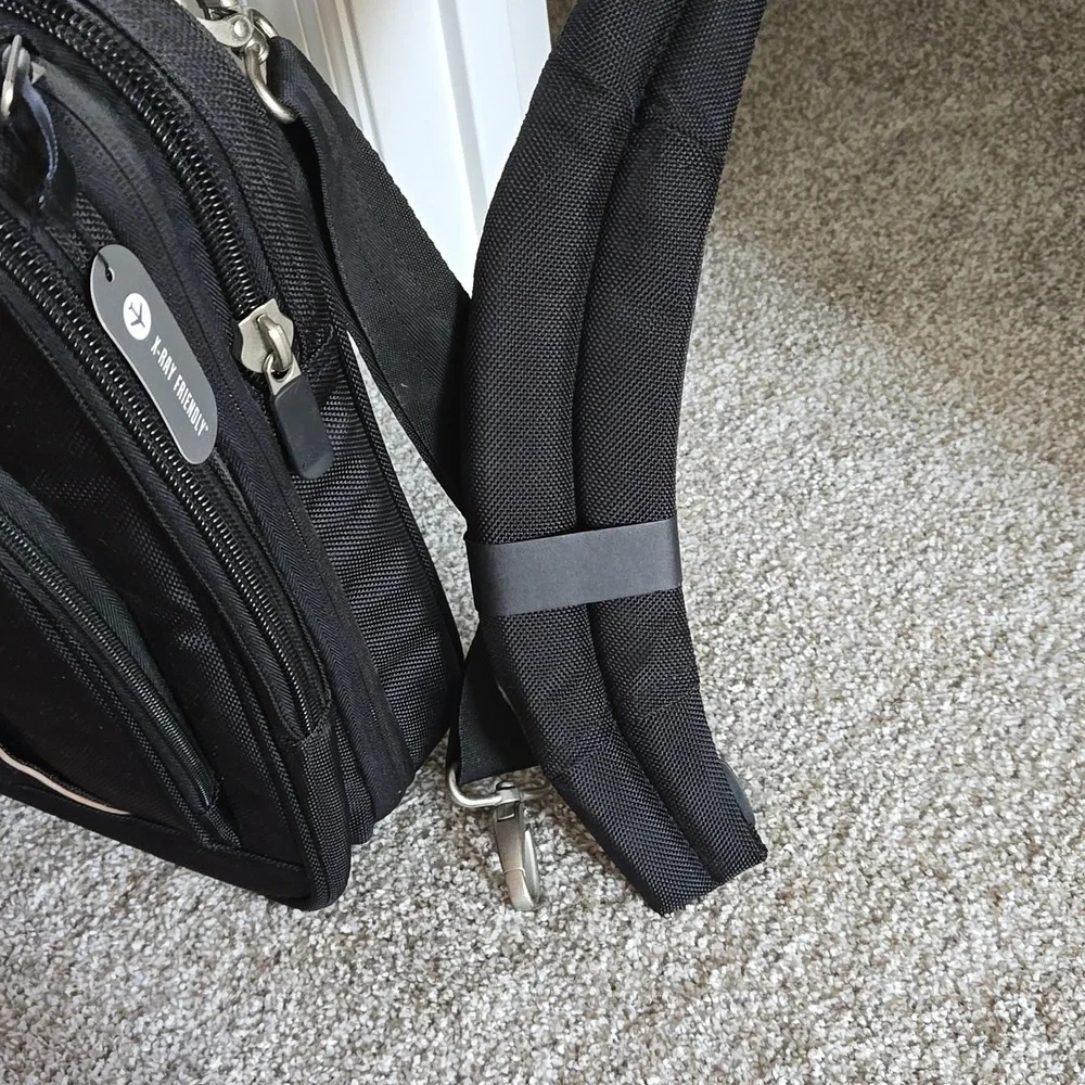 NWT Laptop Computer Bag Black Office Bag